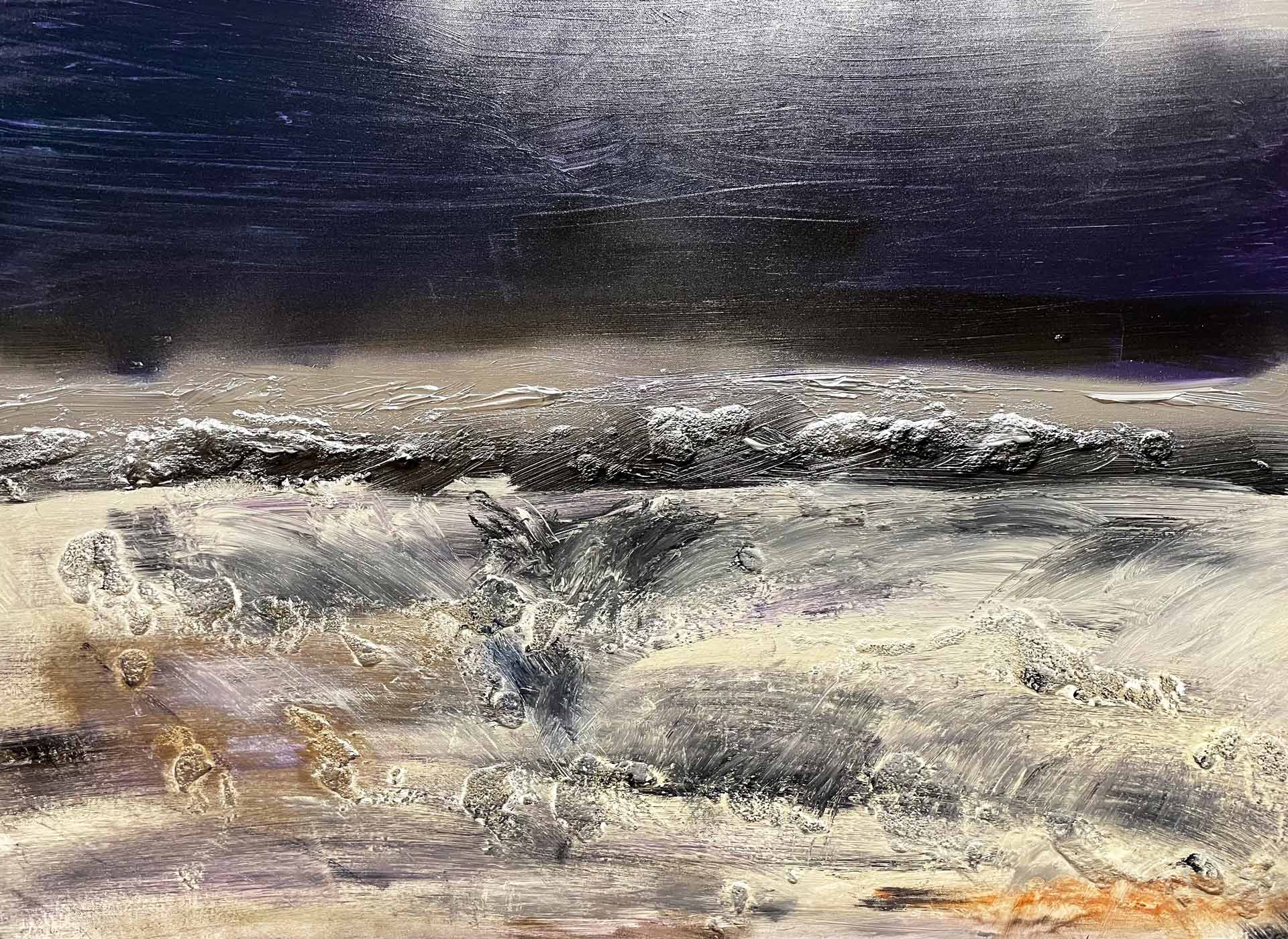 Gemälde Acryl Silver Moon Marie Luise Simon Lemgo Lieme